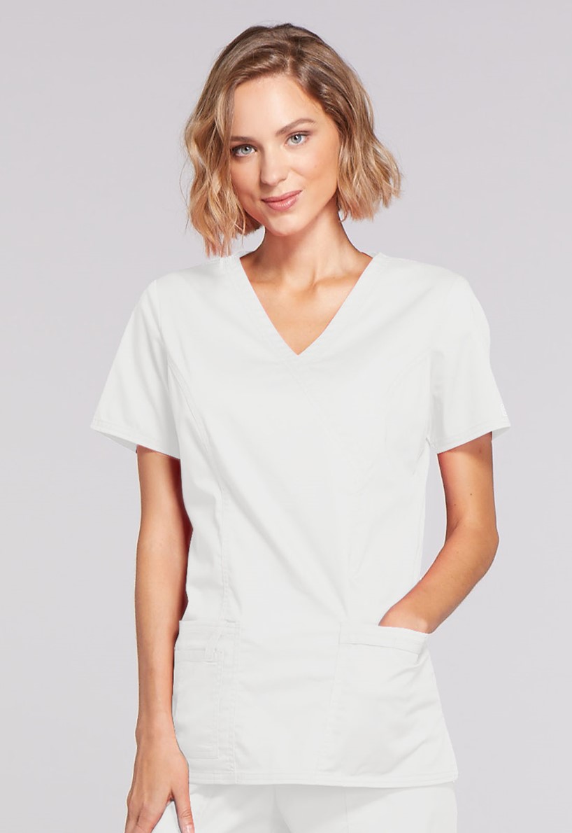 Bluza medyczna damska biała