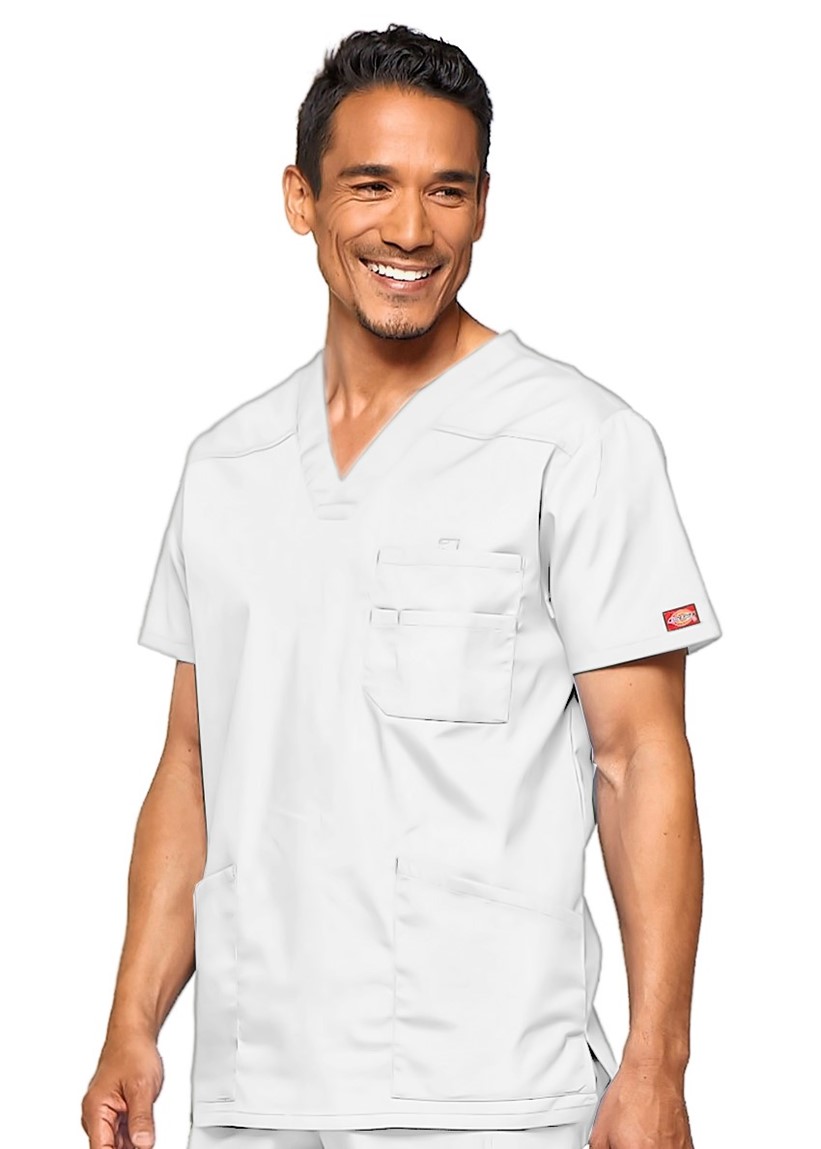 Bluza medyczna męska EDS biała