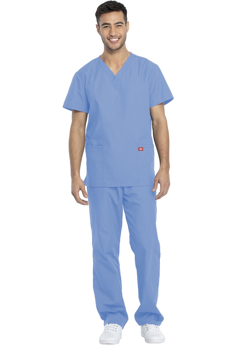 Zestaw bluza/spodnie medyczny unisex błękitny