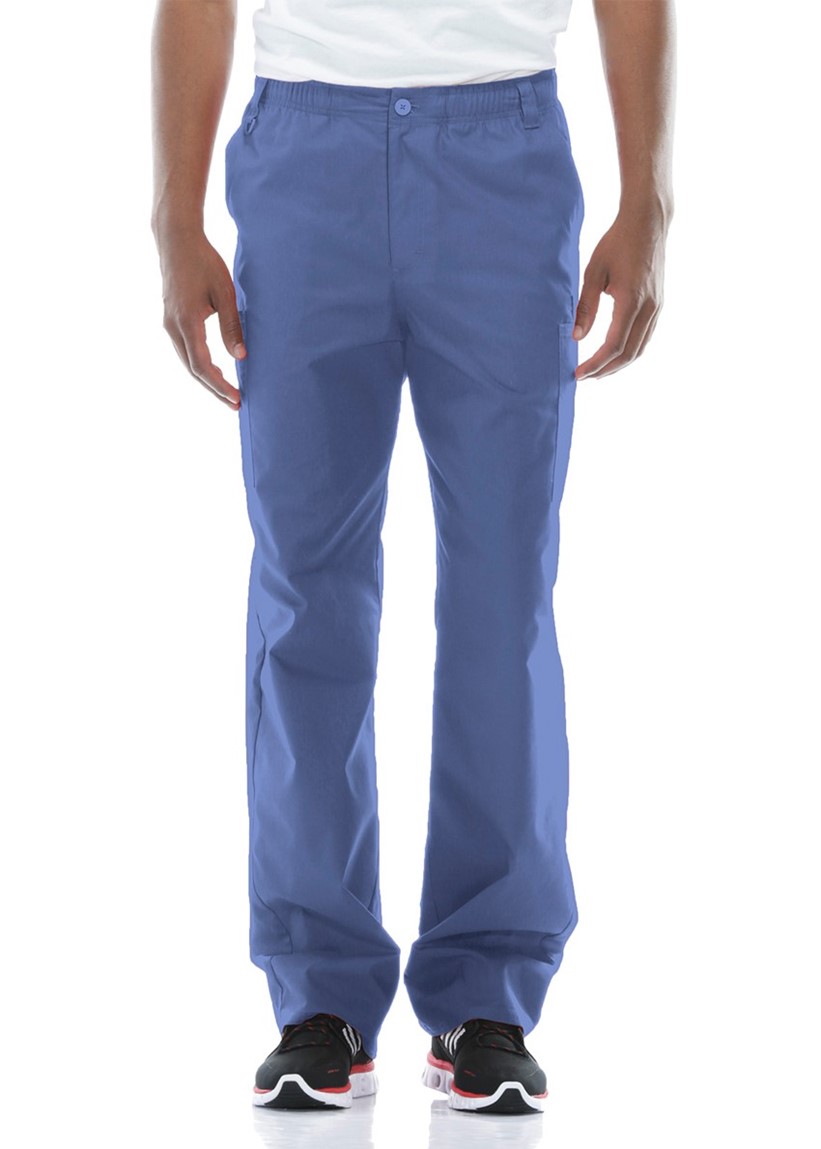Spodnie medyczne męskie EDS niebieskie