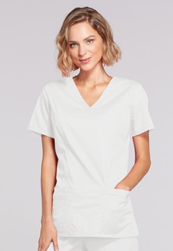 Bluza medyczna damska biała