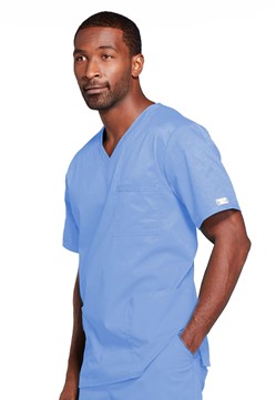 Bluza medyczna unisex błękit błękitna